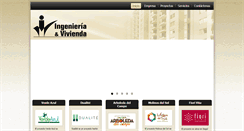 Desktop Screenshot of ingenieriayvivienda.com