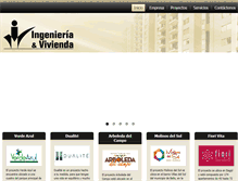 Tablet Screenshot of ingenieriayvivienda.com